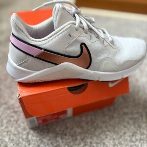 Nike Women’s Vast Gray and Metallic Copper Legend Essential 2